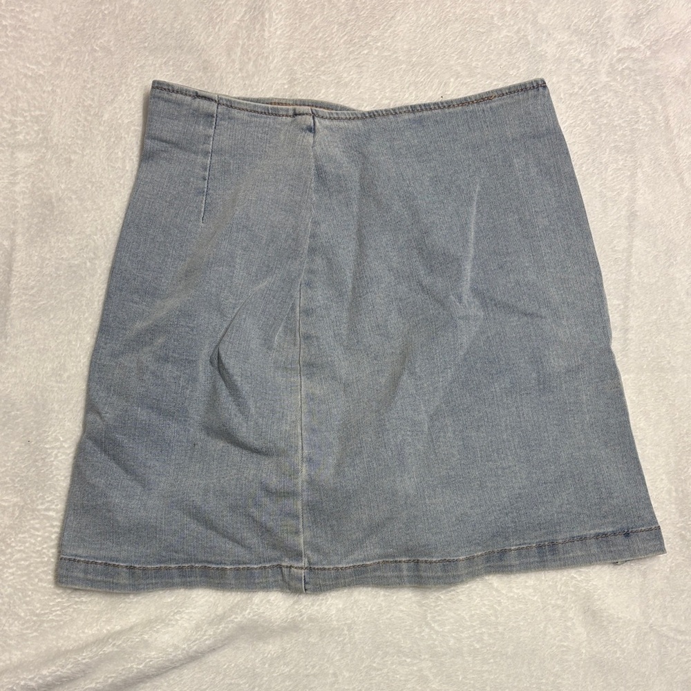 Wild Fable Light Blue Mini Skirt